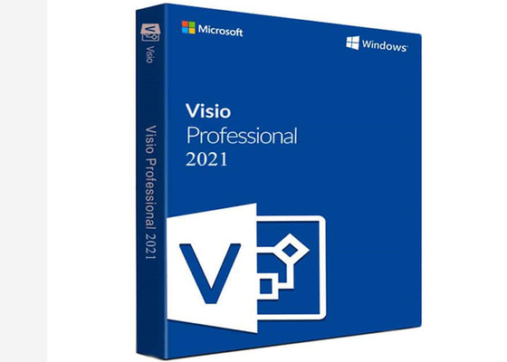 1,6 dispositivo Windows 11 da licença 1 do profissional 2021 do gigahertz Microsoft Visio