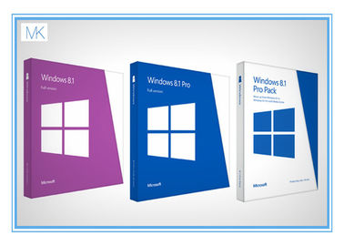 Windows original 8,1 pacote do Oem da chave do produto de 64 bocados com o cartão chave de DVD