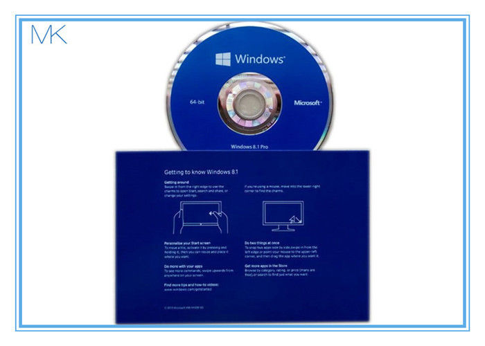 Bocado selado FQC-06913 completo da transferência 32 de Windows 8,1 do pacote de varejo de SKU do pro 64 bocado de Microsoft Windows 8,1