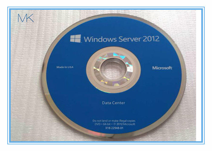Ganhe o padrão X do servidor 2012 64 bocados/5 CALS, ativação 2012 de Windows Server Datacenter em linha