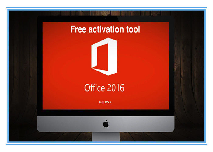 Versão 2016 completa chave do produto de Microsoft Office para 1 retalho selado novo do cartão chave do Mac
