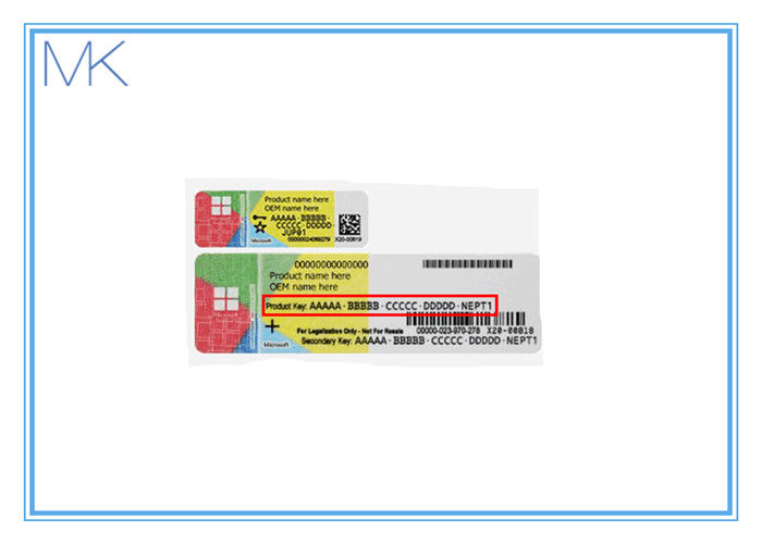 Recuperação do COA da chave da ativação do produto de Dvd de 64 bocados de Windows 10 a pro instala o OEM