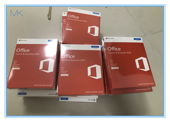 Relação 2016 chave da transferência do produto do profissional de Microsoft Office para a caixa inglesa da laranja do PC