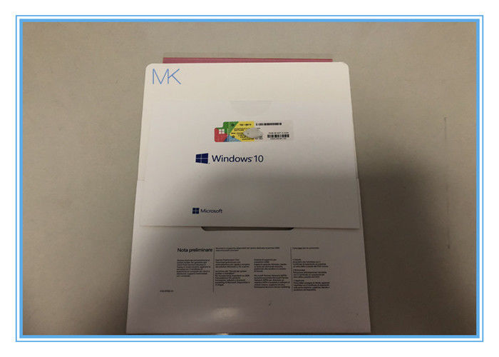 Trabalho varejo da chave de Windows 10/da chave 100% produto de Microsoft Windows 10 em linha