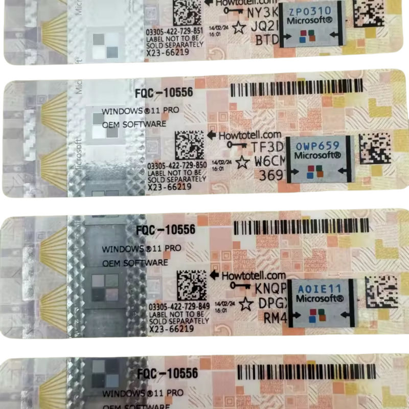 Software comercial Win 11 Pro Key UEFI Secure Boot Capable License License Management para redes corporativas