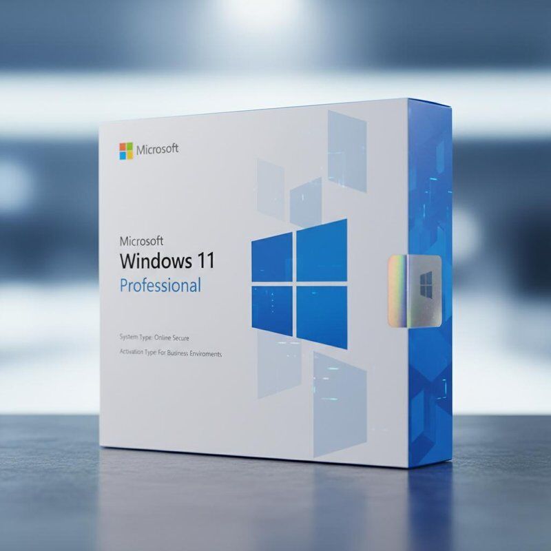 Sistema operacional Microsoft Windows 11 Professional Tipo de sistema Windows Tipo de ativação Online Seguro e para ambientes de negócios